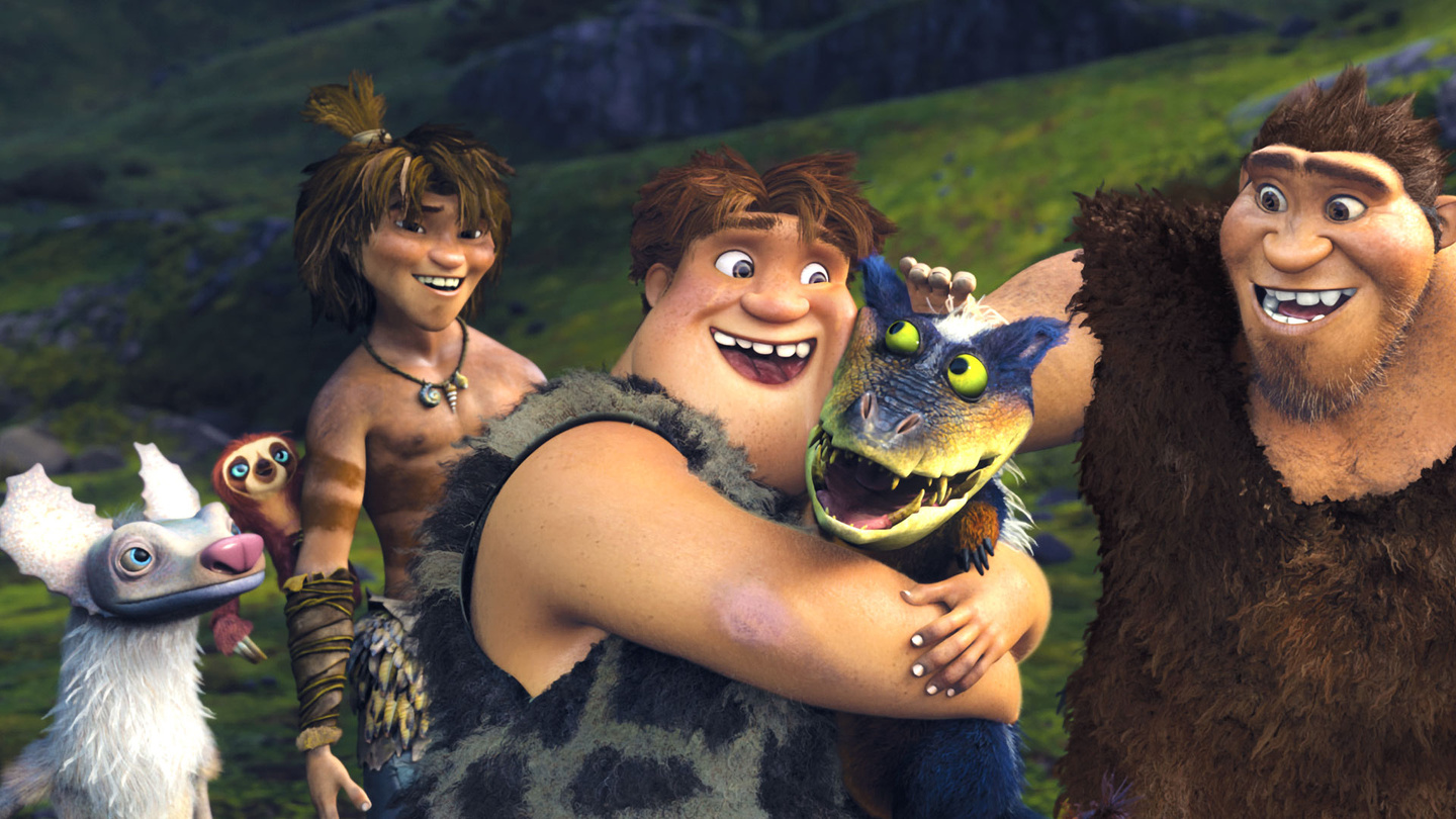 Capa de Os Croods