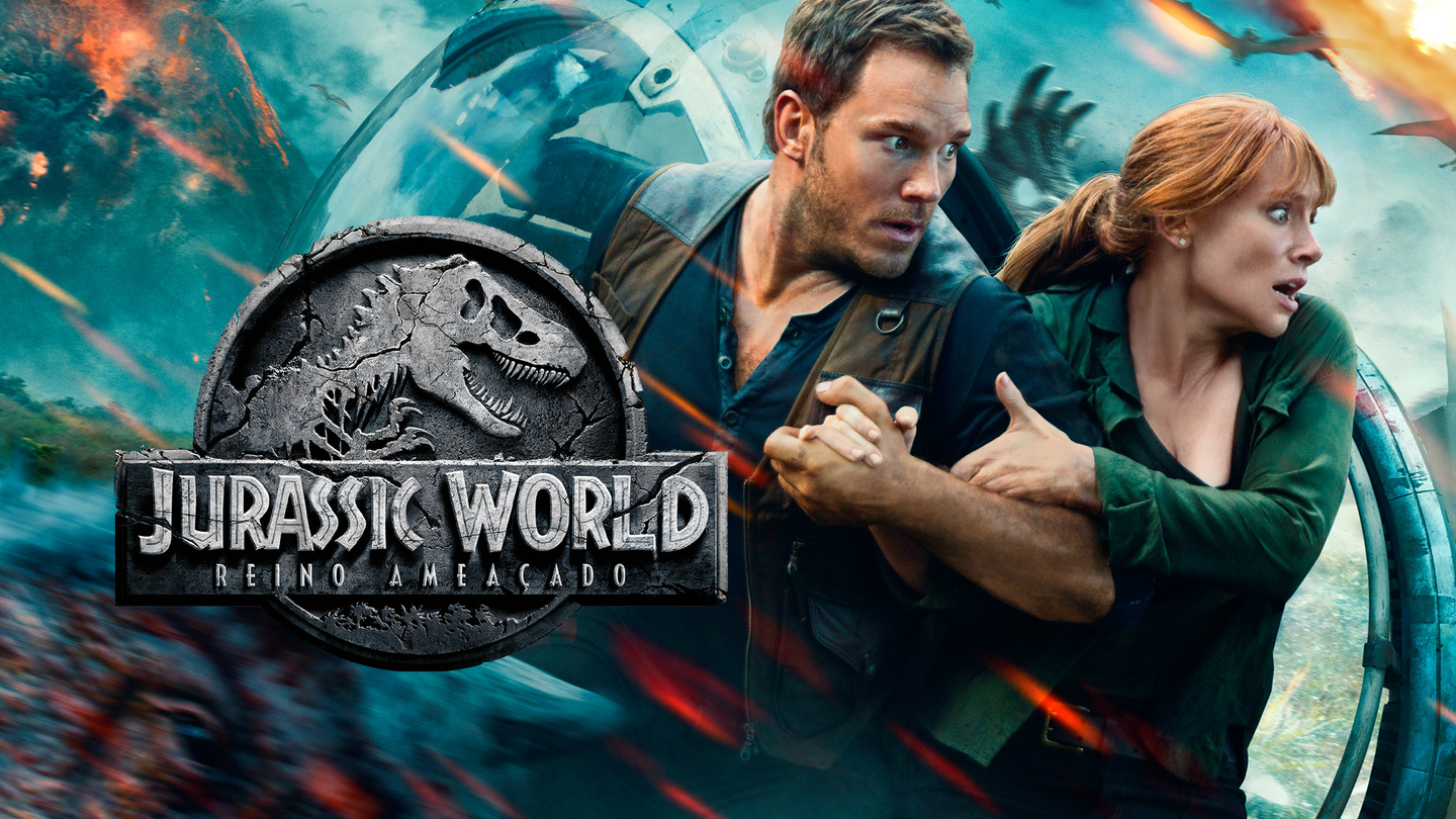 Capa de Jurassic World: reino ameaçado