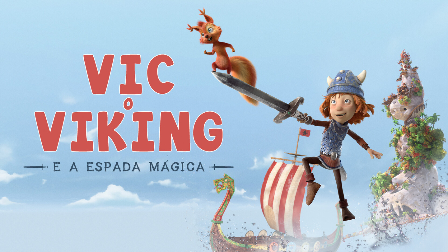 Capa de Vic o Viking e a Espada Mágica