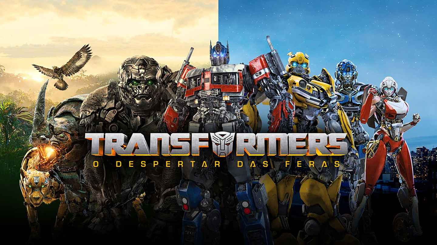Capa de Transformers: O Despertar das Feras