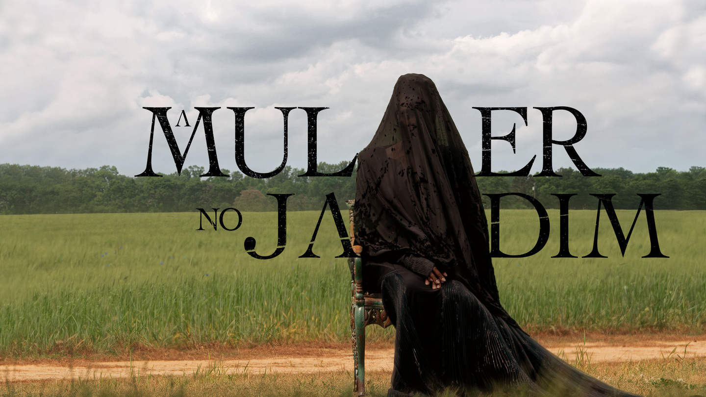 Capa de A Mulher no Jardim