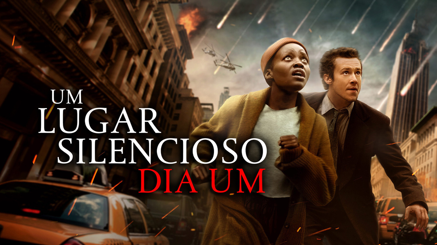 Capa de Um Lugar Silencioso: Dia Um