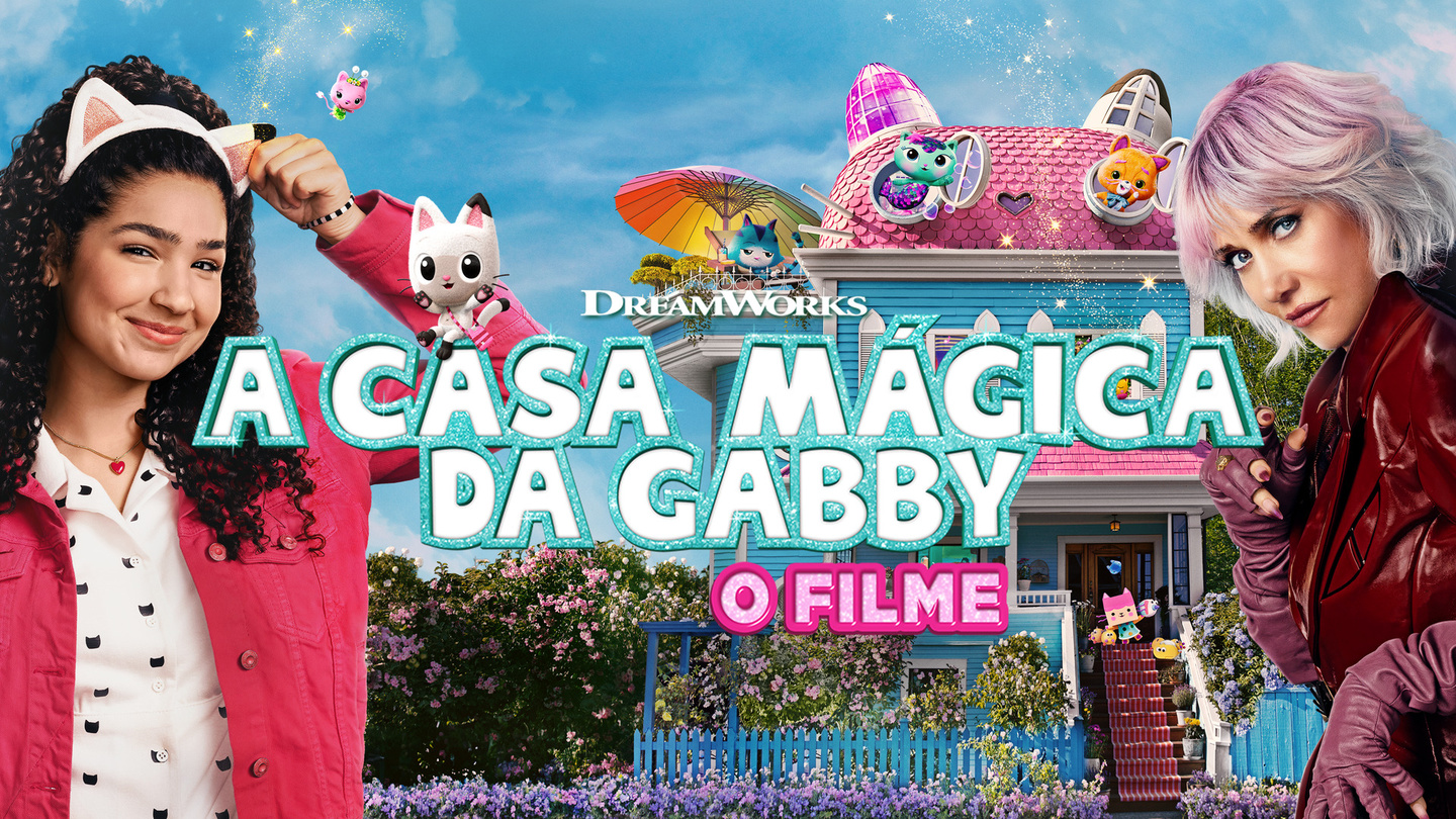 Capa de A Casa Mágica da Gabby: O Filme