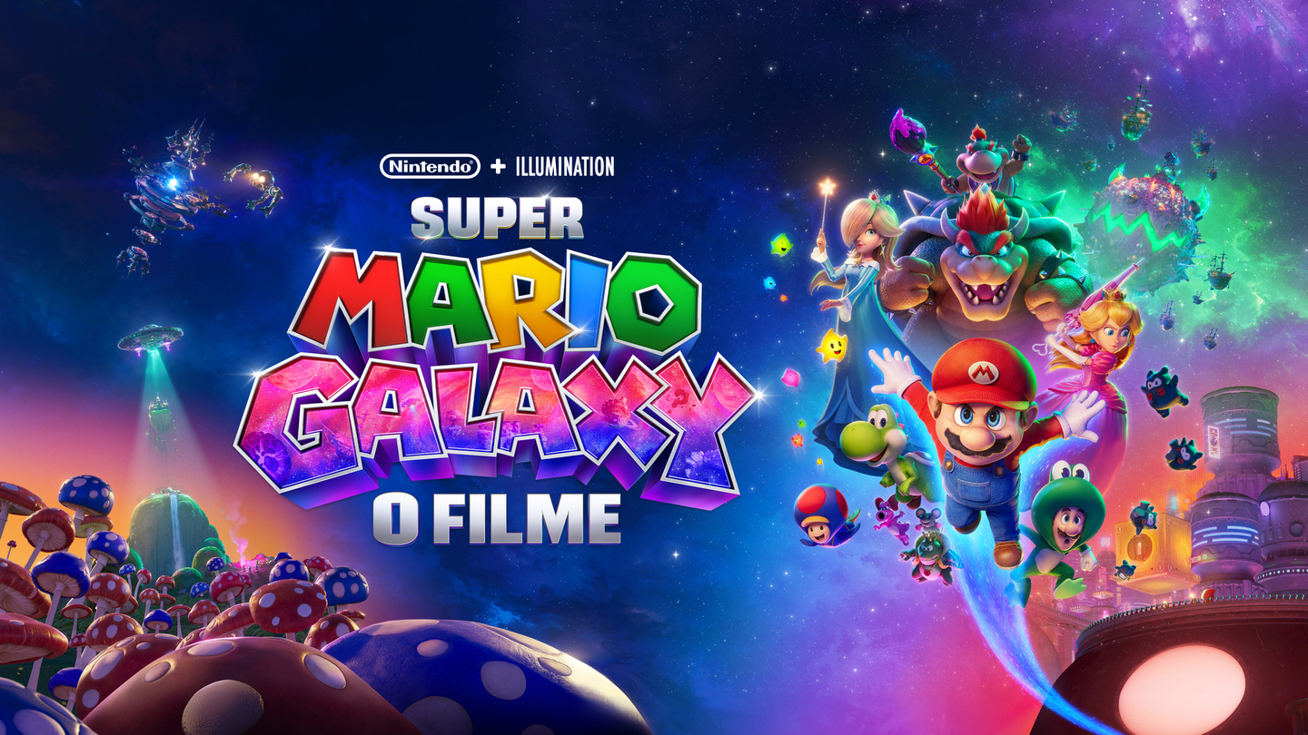Capa de Super Mario Galaxy: O Filme